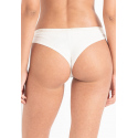 Dámské kalhotky 2 pack 163334 1A223 - 75910 - Zelená, bílá - Emporio Armani