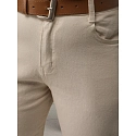 Dámské džíny regular fit high rise ecru FashionStreet UY2987