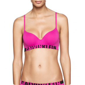 Podprsenka Seamless QF1631E-1KI fuchsiová - Calvin Klein