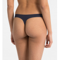 Dámské tanga F3842E-0PP tmavě modrá - Calvin Klein