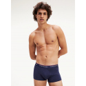 Boxerky 3pcs 1U87903841-020 červenomodrá - Tommy Hilfiger