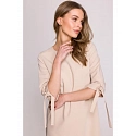 Dámské šaty S393 béžové - Stylove