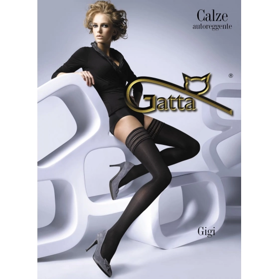Samodržící punčochy Gigi 01 - Gatta