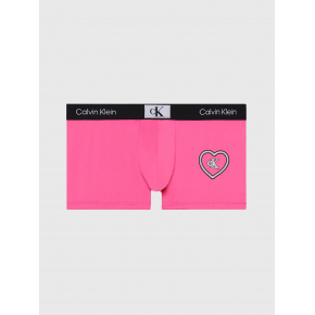 Pánské boxerky 000NB3718A UB1 růžové s potiskem - Calvin Klein