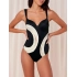 Dámské jednodílné plavky Summer Allure OWP 01 černé - Triumph