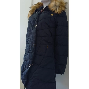 Dámská zimní bunda W703 černá - MHM