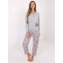 Dámské pyžamo DU PI FP 006.02 šedé - FPrice