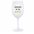 DANCING IN THE WINE - biely pohár na víno 350 ml