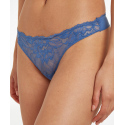 Dámská tanga 000QF6397E CKO modré - Calvin Klein