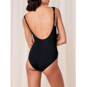 Dámské jednodílné plavky Summer Allure OWP 01 černé - Triumph
