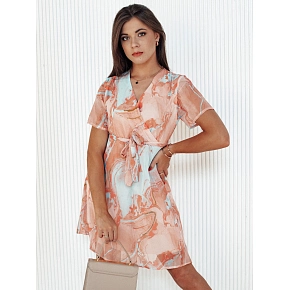 Šaty CHICLOVE EY2517 ornžové - FashionStreet 