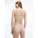 Dámská bralettka 2 pack 000QF6040E - W5I - Béžová - Calvin Klein
