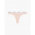 Tanga D1617E - WAN - béžová s proužkem - Calvin Klein