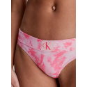 Dámské plavkové kalhotky KW0KW02124 0JV růžová - Calvin Klein