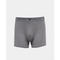 Pánské boxerky 2Pack 111912 4R720 černošedé - Emporio Armani