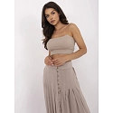 Dámská sukně D73761M50187B béžová - Sublevel