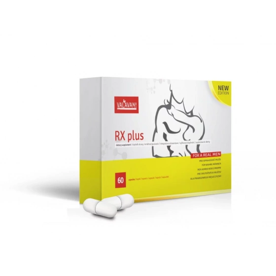Kapsle pro muže Rx Plus 60 kapslí - Valavani