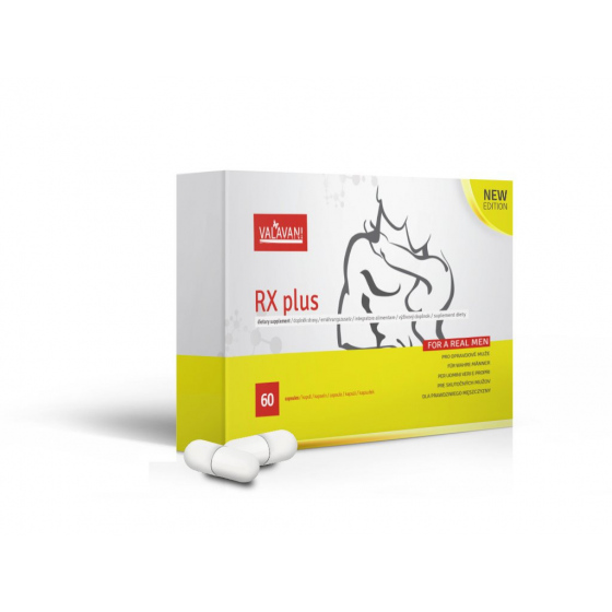 Kapsle pro muže Rx Plus 60 kapslí - Valavani