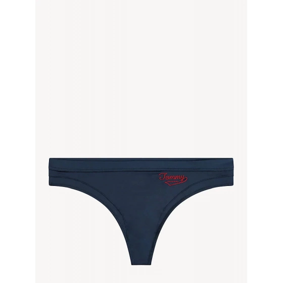 Tanga UW0UW01867 - 416 modrá - Tommy Hilfiger