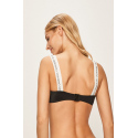 Vrchní díl plavek KW0KW00548-BEH černobílá - Calvin Klein