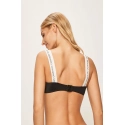 Vrchní díl plavek KW0KW00548-BEH černobílá - Calvin Klein