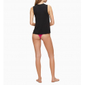 Plážový top KW0KW01009-BEH černá - Calvin Klein