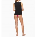 Plážový top KW0KW01009-BEH černá - Calvin Klein