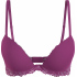 Dámské podprsenka LIFT DEMI 000QF6394EVID fialová - Calvin Klein