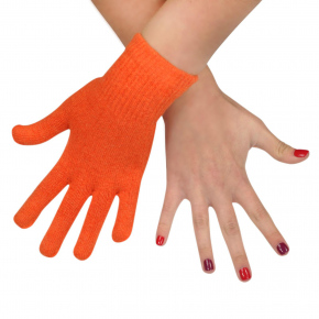 Dámské rukavice rk979-10 oranžové - Art Of Polo