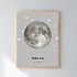 Personalizovaný magický fotoobraz v rámu - 30x40 - měsíční fáze