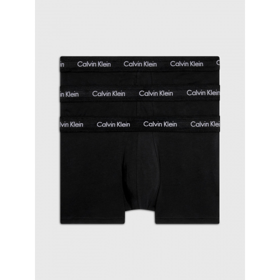 Pánské boxerky 3 pack U2664G XWB  černé - Calvin Klein