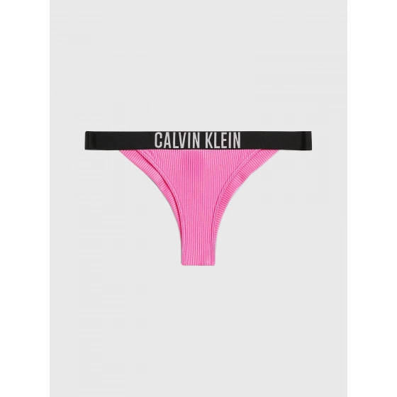 Dámské plavkové kalhotky KW0KW02392 TOZ růžové - Calvin Klein