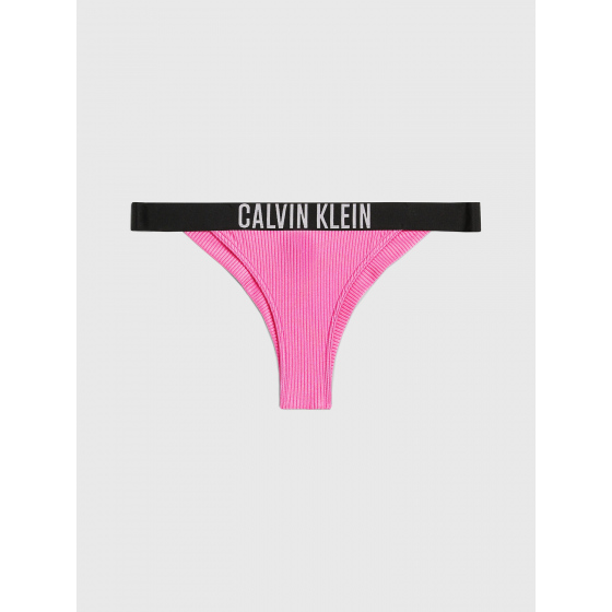 Dámské plavkové kalhotky KW0KW02392 TOZ růžové - Calvin Klein