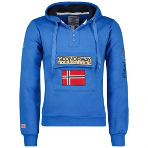 Pánská mikina WU6582H/GNO Modrá - Geographical Norway