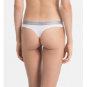 Tanga QD3539E-100 bílá - Calvin Klein