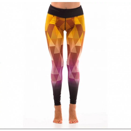 Dámské fitness legíny Six Deuce Nefertari SD-3850-YEPI - Litexo