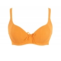 Dámský horní díl plavek Golden Hour Scoop Bikini SW1624 Oranžová - Panache
