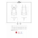 Košilka Alluria chemise - Obsessive