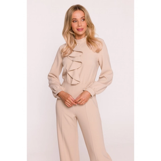 Dámský overal S420  béžový -  Stylove