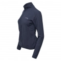 Dámská fleecová mikina Damis II FULL ZIP W 92800621589 tmavě modrá  - Hi-Tec
