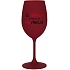 LOVÍNKUJI A PAK NA TO HOVÍNKUJI - bordo sklenice na víno 350 ml