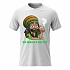 Dámské bavlněné tričko s potiskem - BOB MARLEY - bílé