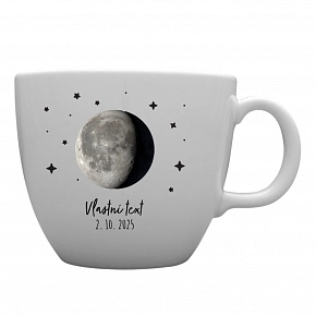 Personalizovaný MEGA XXL keramický hrnek 1 000 ml s měsíční fází Personalizovaný MEGA XXL keramický hrnek 1 000 ml s měsíční fází