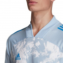 Pánské tričko Condivo  FI4221 světle modrá s bílou - Adidas