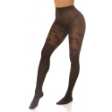 Dámské punčochové kalhoty SH6815 černé - In-Stylefashion