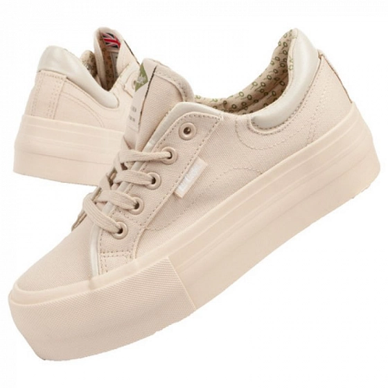 Dámské boty W LCW-24-31-2181L krémové - Lee Cooper