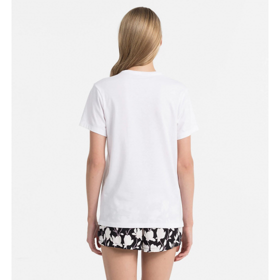Dámské tričko QS6105E - 100 bílá - Calvin Klein