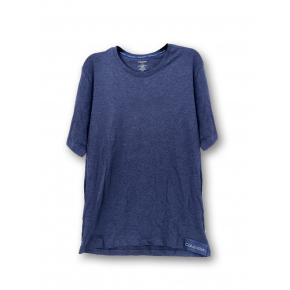 Pánské triko NM2254E DU1 tm. modré - Calvin Klein