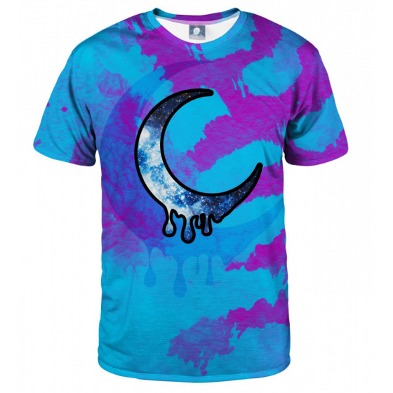 Unisex tričko Crescent Tie Dye TSH AFD579 modrofialové - Aloha From Deer
