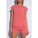 Dámské pyžamo 164794 4R223 05373 korálové - Emporio Armani